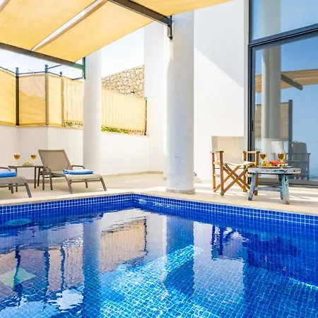 6 Design House With Infinitiy Pool-villa Kartal Yavrusu Villa Islamlar (Mediterranean)